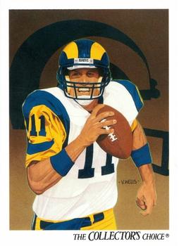 Jim Everett Los Angeles Rams 1991 Upper Deck NFL Checklist #94